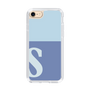 Slim Protection Case［ Original - initial two tone - S blue ］