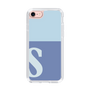 Slim Protection Case［ Original - initial two tone - S blue ］