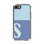 Slim Protection Case［ Original - initial two tone - S blue ］