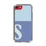 Slim Protection Case［ Original - initial two tone - S blue ］