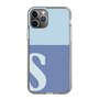 Slim Protection Case［ Original - initial two tone - S blue ］