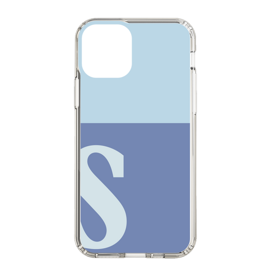 Slim Protection Case［ Original - initial two tone - S blue ］