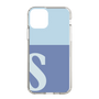 Slim Protection Case［ Original - initial two tone - S blue ］