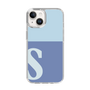 Slim Protection Case［ Original - initial two tone - S blue ］