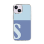 Slim Protection Case［ Original - initial two tone - S blue ］