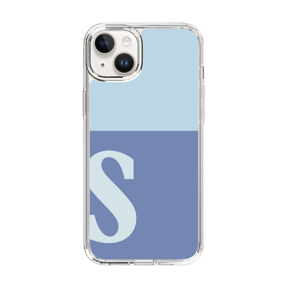 Slim Protection Case［ Original - initial two tone - S blue ］
