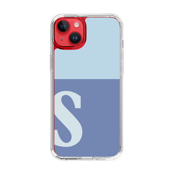Slim Protection Case［ Original - initial two tone - S blue ］