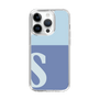 Slim Protection Case［ Original - initial two tone - S blue ］