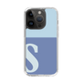 Slim Protection Case［ Original - initial two tone - S blue ］
