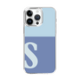 Slim Protection Case［ Original - initial two tone - S blue ］