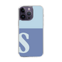 Slim Protection Case［ Original - initial two tone - S blue ］