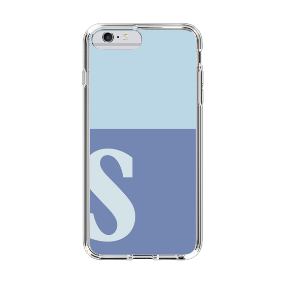 Slim Protection Case［ Original - initial two tone - S blue ］