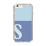 Slim Protection Case［ Original - initial two tone - S blue ］