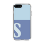 Slim Protection Case［ Original - initial two tone - S blue ］