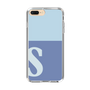 Slim Protection Case［ Original - initial two tone - S blue ］