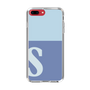 Slim Protection Case［ Original - initial two tone - S blue ］