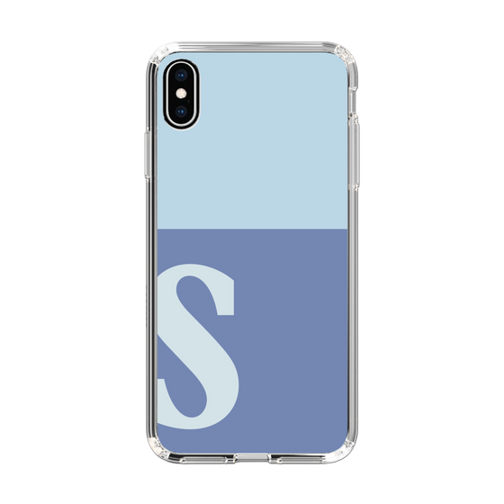 Slim Protection Case［ Original - initial two tone - S blue ］