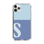 Slim Protection Case［ Original - initial two tone - S blue ］