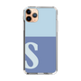 Slim Protection Case［ Original - initial two tone - S blue ］
