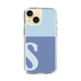 Slim Protection Case［ Original - initial two tone - S blue ］