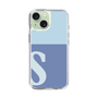 Slim Protection Case［ Original - initial two tone - S blue ］
