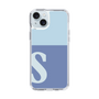 Slim Protection Case［ Original - initial two tone - S blue ］
