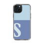 Slim Protection Case［ Original - initial two tone - S blue ］