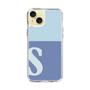 Slim Protection Case［ Original - initial two tone - S blue ］