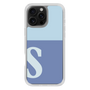 Slim Protection Case［ オリジナル - initial two tone - S blue ］