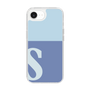 Slim Protection Case［ Original - initial two tone - S blue ］