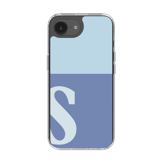 Slim Protection Case［ Original - initial two tone - S blue ］