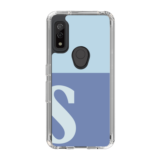 Slim Protection Case［ Original - initial two tone - S blue ］