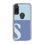 Slim Protection Case［ Original - initial two tone - S blue ］