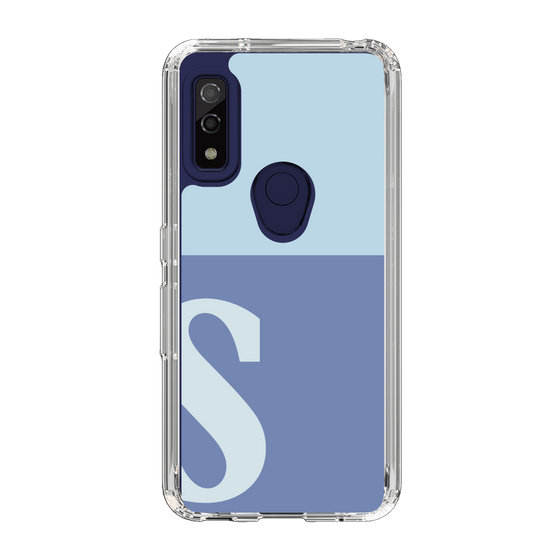 Slim Protection Case［ Original - initial two tone - S blue ］