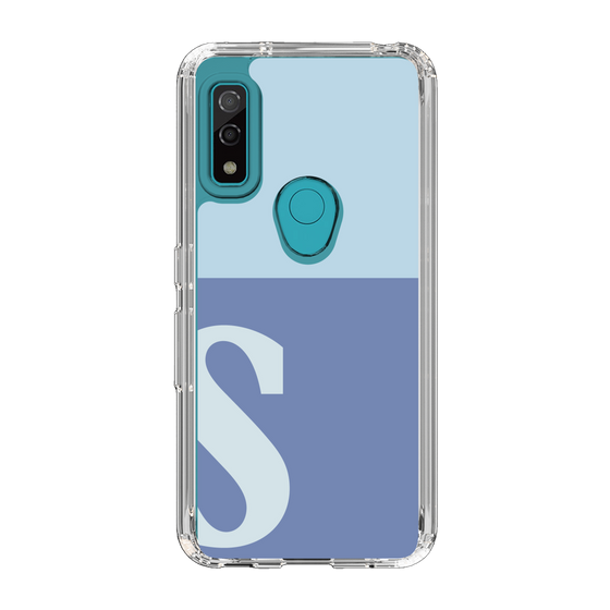 Slim Protection Case［ Original - initial two tone - S blue ］