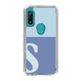 Slim Protection Case［ Original - initial two tone - S blue ］