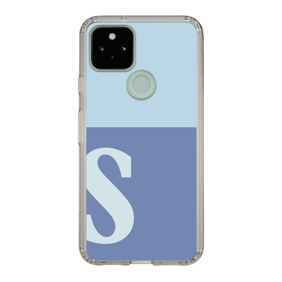 Slim Protection Case［ Original - initial two tone - S blue ］