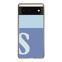 Slim Protection Case［ Original - initial two tone - S blue ］
