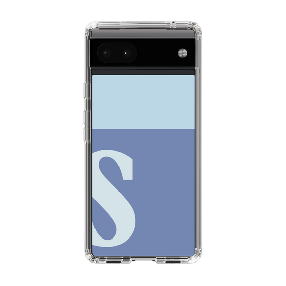 Slim Protection Case［ Original - initial two tone - S blue ］