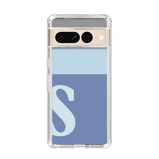 Slim Protection Case［ Original - initial two tone - S blue ］