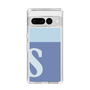 Slim Protection Case［ Original - initial two tone - S blue ］