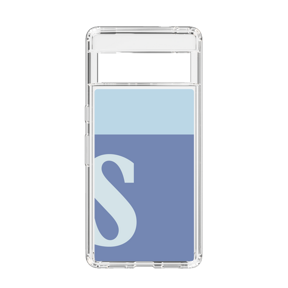 Slim Protection Case［ Original - initial two tone - S blue ］