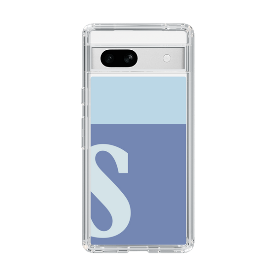 Slim Protection Case［ Original - initial two tone - S blue ］