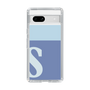 Slim Protection Case［ Original - initial two tone - S blue ］