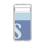 Slim Protection Case［ Original - initial two tone - S blue ］