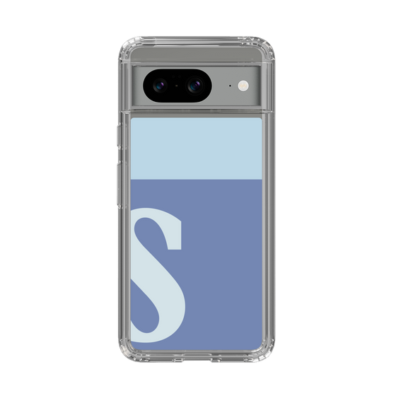 Slim Protection Case［ Original - initial two tone - S blue ］