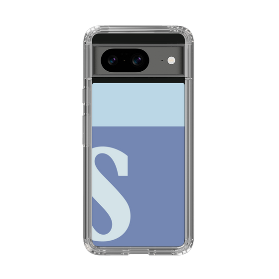 Slim Protection Case［ Original - initial two tone - S blue ］