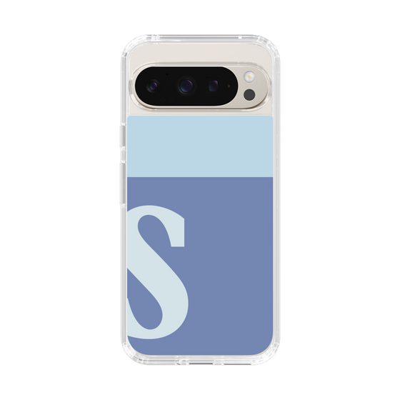 Slim Protection Case［ Original - initial two tone - S blue ］