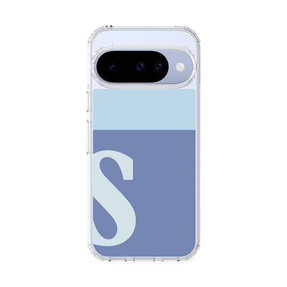 Slim Protection Case［ Original - initial two tone - S blue ］