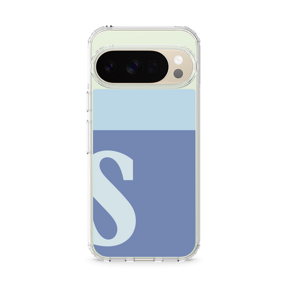 Slim Protection Case［ Original - initial two tone - S blue ］